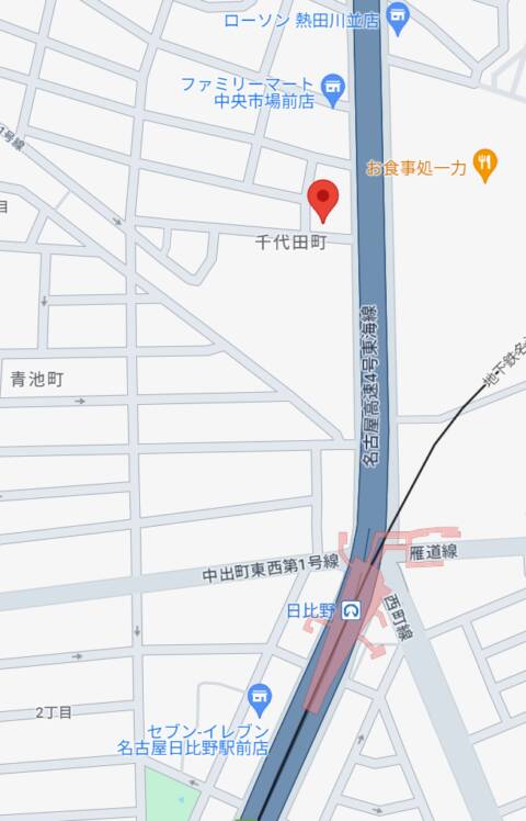 マップ｜メンズエステLOVE（店舗型エステ/日比野）