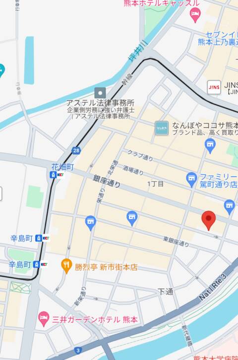 マップ｜ドラゴンhand（店舗型風俗エステ/中央街）