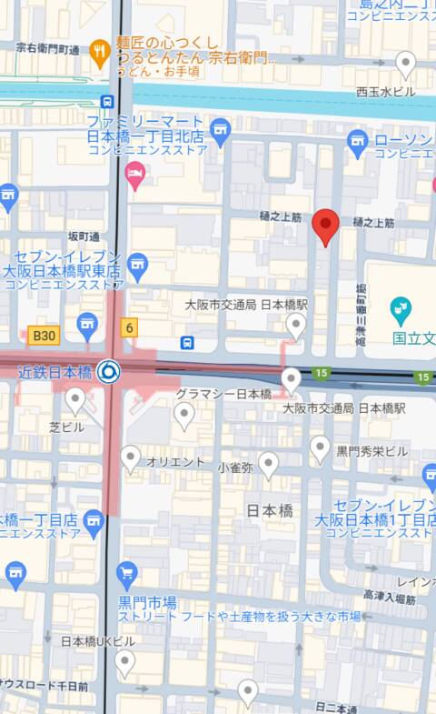 マップ（受付所）｜コンカフェ×オナクラ あいこねくと（オナクラ/日本橋）