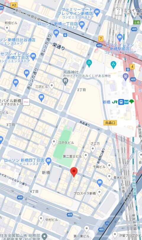 マップ|新橋 EDEN(エデン)(いちゃキャバ/新橋)