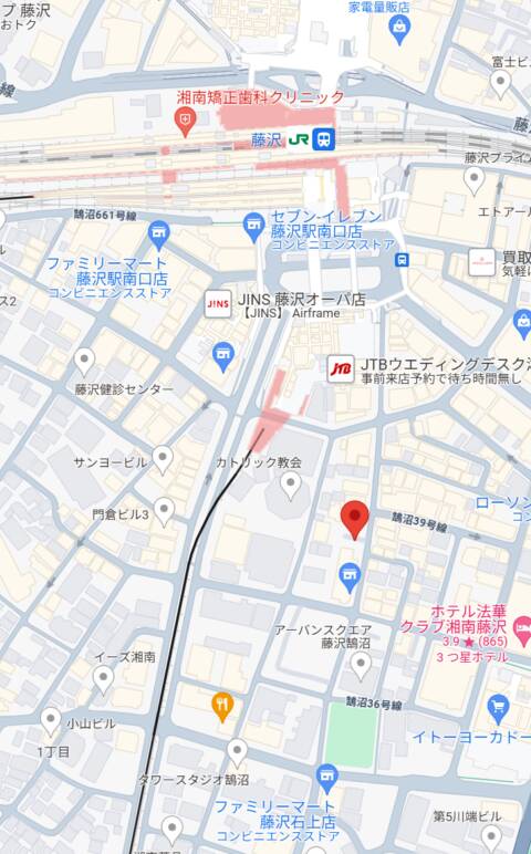 マップ｜せれこん藤沢店（コンセプトカフェ/藤沢）
