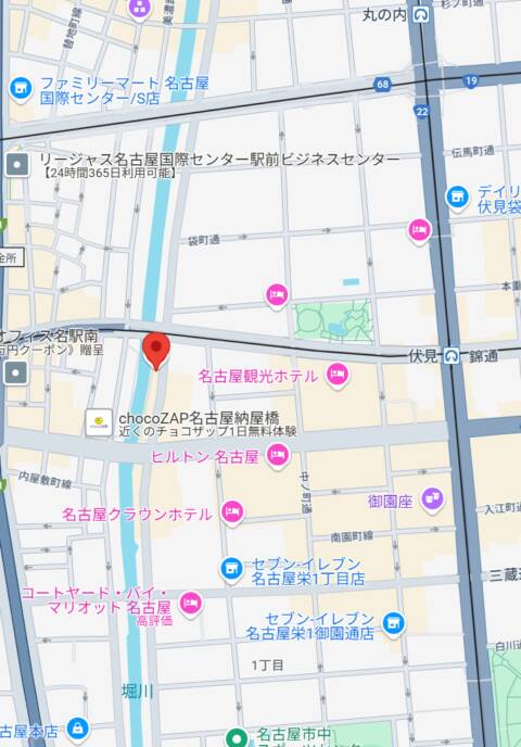 マップ|THE ESUTE HOUSE 名古屋(店舗型エステ/納屋橋)