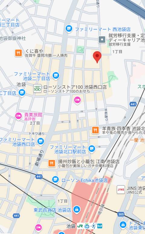 マップ|奥の手池袋店(ユメオト)(オナクラ/池袋発・近郊)