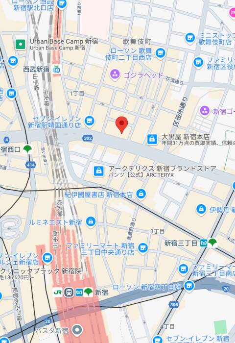 マップ｜歌舞伎LEICESTER（レスター）朝・昼（セクキャバ/歌舞伎町）