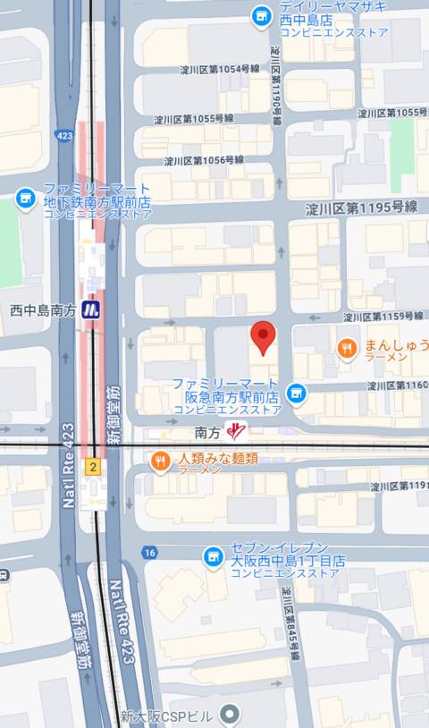 マップ｜Family Girl（ガールズバー/西中島南方）