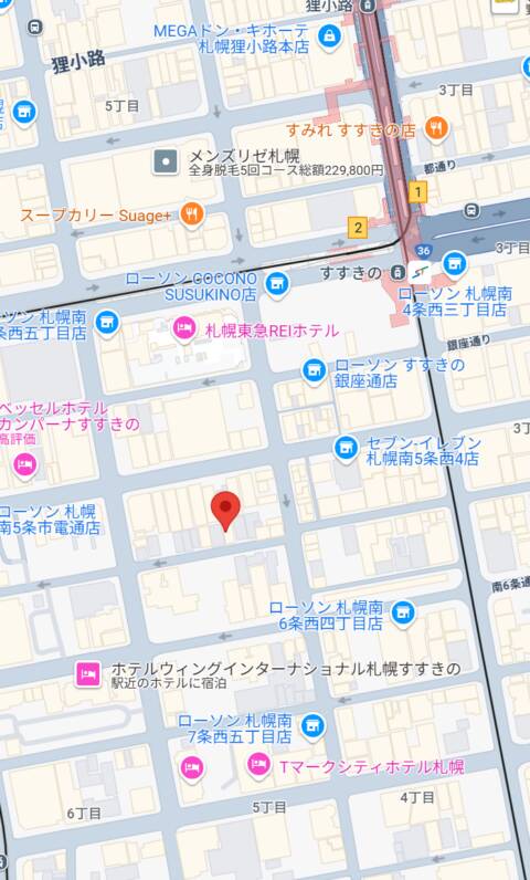 マップ｜オトナ女子倶楽部（ファッションヘルス/すすきの）