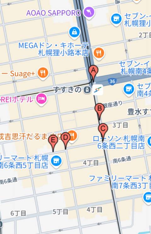 アクセス｜オトナ女子倶楽部（ファッションヘルス/すすきの）