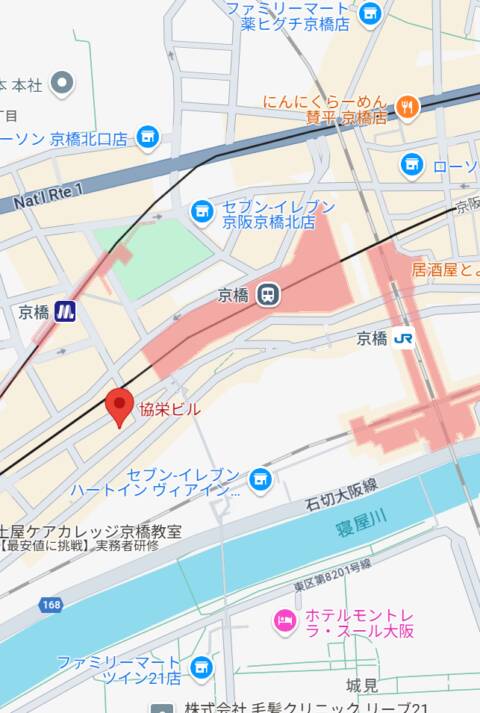 マップ|はな舞(ツーショットキャバクラ/京橋)