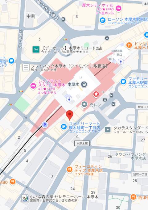 マップ｜CHELSEA(チェルシー)本厚木（セクキャバ/本厚木）