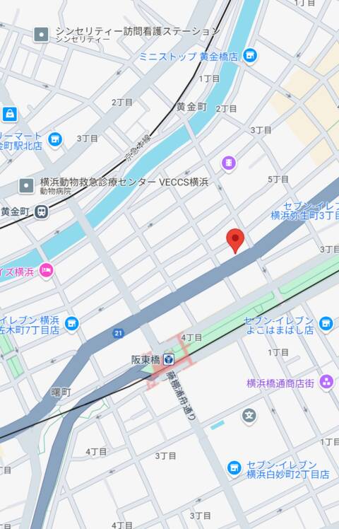 マップ｜密着手コキ&M性感 横浜エンジェルハンド（店舗型手コキ&M性感/横浜曙町）