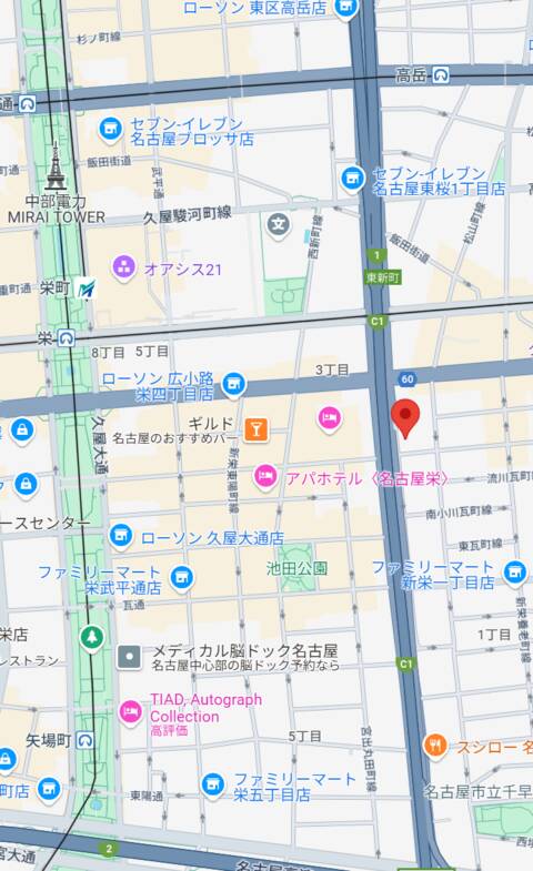 マップ｜Salon de Flawless（サロンドフローレス）（店舗型風俗エステ/新栄）