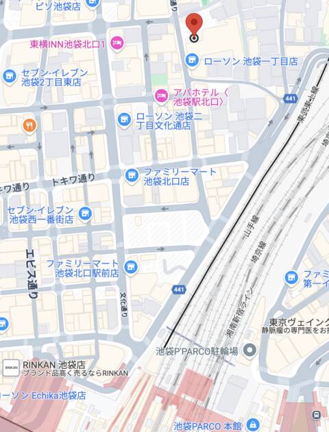 マップ｜しろうと娘　本店（ホテヘル＆デリヘル/池袋発・近郊）