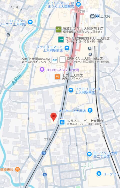 マップ｜ビデオdeはんど　上大岡校（店舗型手コキ/上大岡）