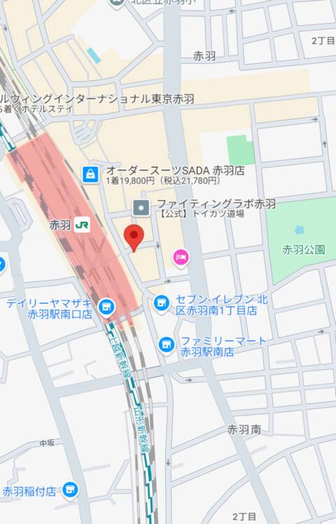 マップ｜ミセスClub（人妻セクキャバ/赤羽）