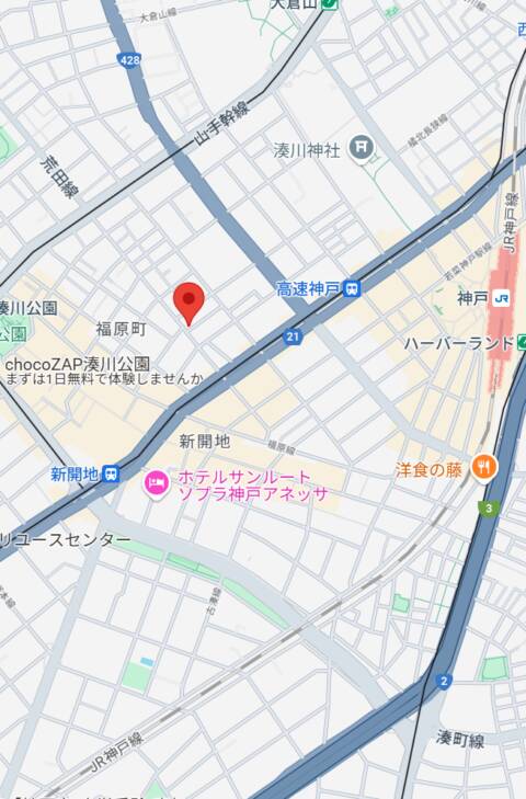 マップ｜マリン宮殿（ソープランド/福原）