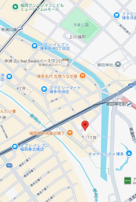 マップ｜VERSAILLES中洲　別館（ソープランド/中洲）