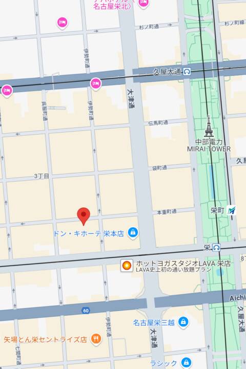 マップ｜miniscafe SP (ミニスカフェ エスピー)（ガールズバー/名古屋）