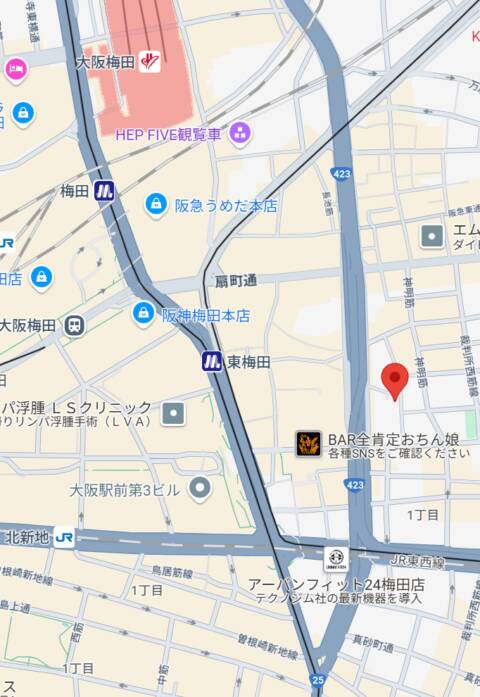 マップ（受付所）｜#性欲解放区　梅田人妻性感デトックス（ホテヘル/梅田）