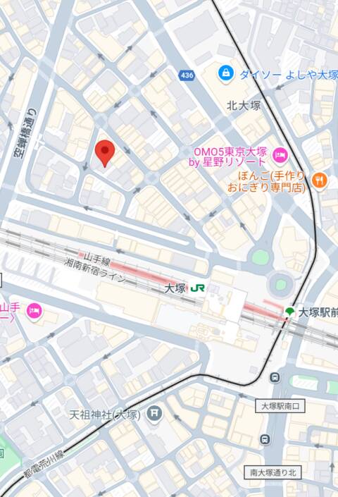 マップ｜AZURE（アジュール）（ソープランド/大塚）