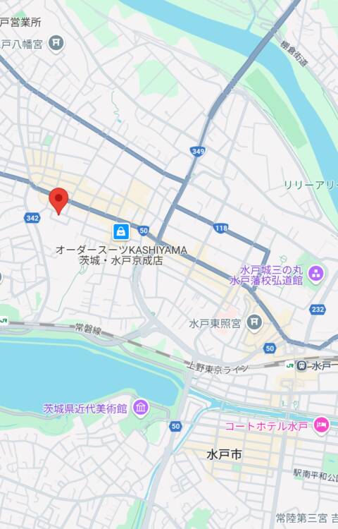 マップ｜亀と栗ビューティークリニック水戸（店舗型風俗エステ/天王町（水戸市））