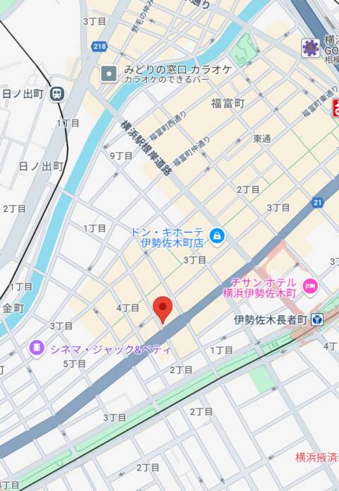 マップ|魔法のエステ(マーベリックグループ)(店舗型エステ/横浜曙町)