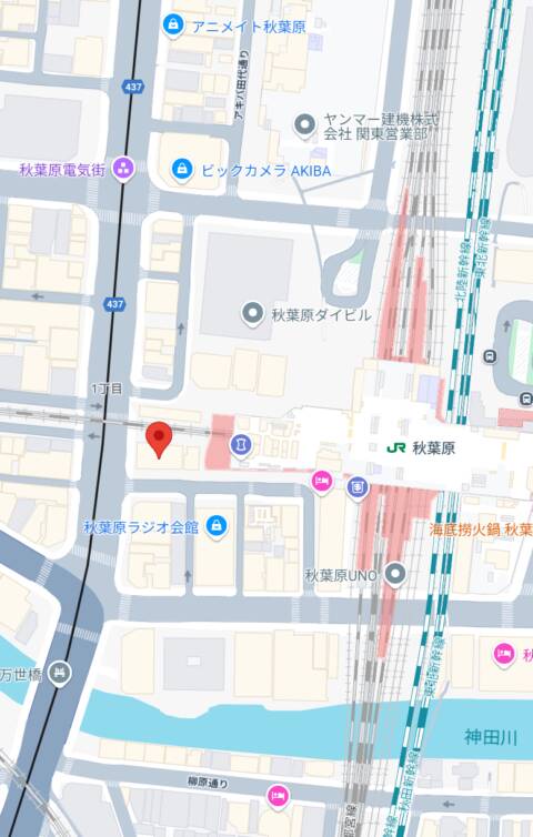 マップ｜和風癒し処　和ノ国（【非風俗】アロマエステ＆耳かき/秋葉原）