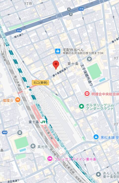 マップ|Club PHOENIX (フェニックス)(キャバクラ/東十条)