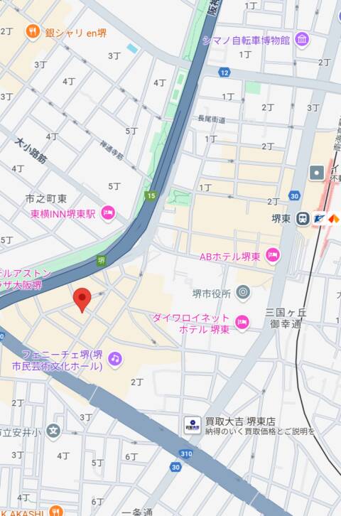 マップ（受付所）｜やんちゃな子猫堺東店（ホテヘル＆デリヘル/堺東）