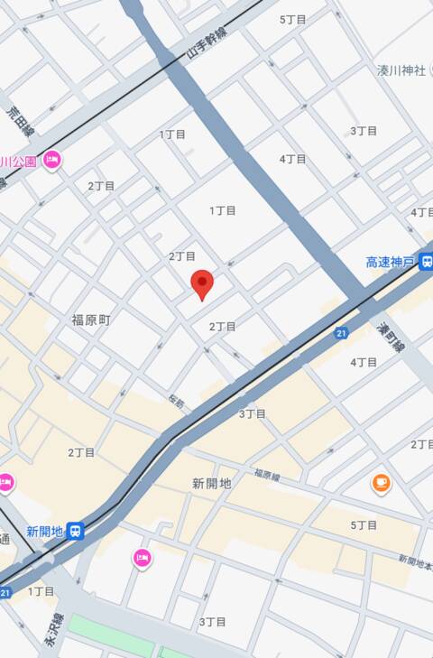 マップ｜福原人妻AWABI(泡美)（ソープランド/福原）