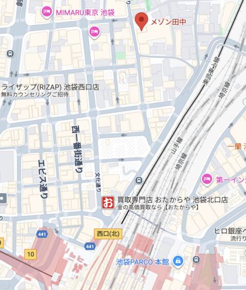 マップ｜見学娘（オナクラ・手コキ/池袋）