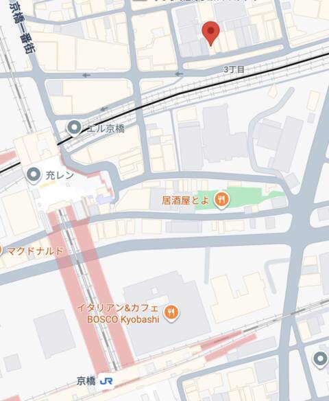 マップ｜【非表示中】美女・ビジョン（2ショットキャバクラ・セクキャバ/京橋）