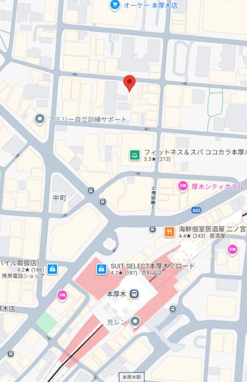マップ｜アチュゲッチュ（セクキャバ/本厚木）