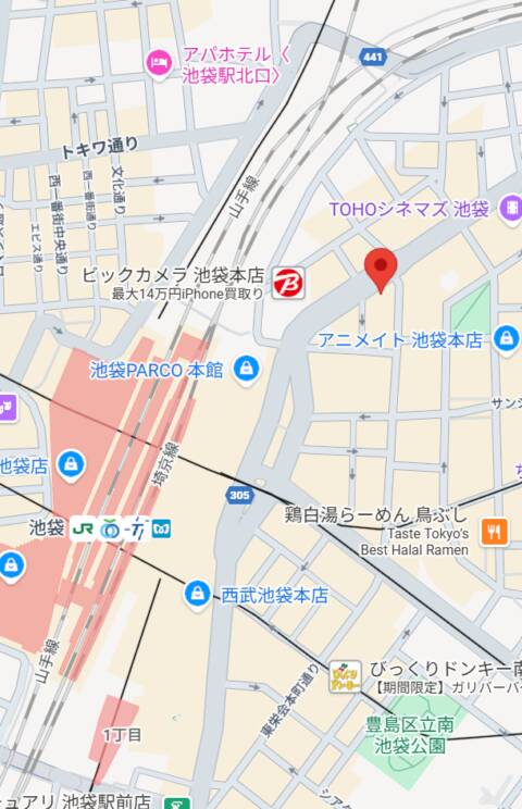 マップ｜アオハル学園（セクキャバ/池袋）