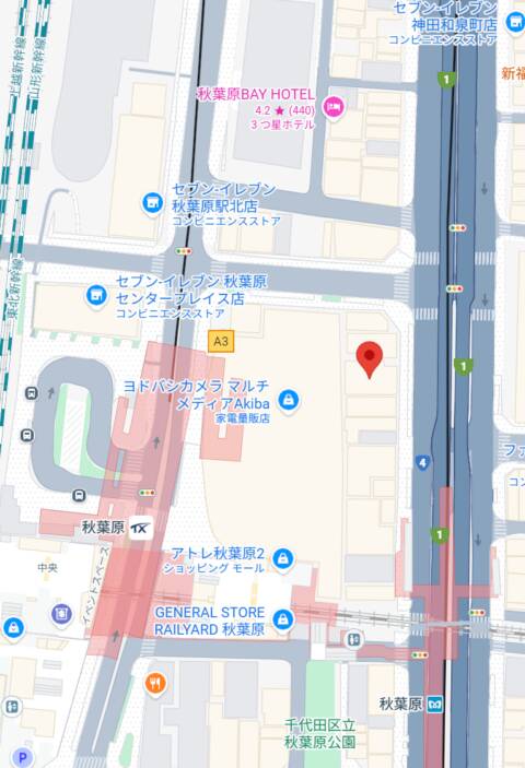 〜秋葉原駅昭和通り口からエマニエル秋葉原までの道案内〜｜エマニエル秋葉原（セクキャバ/秋葉原）