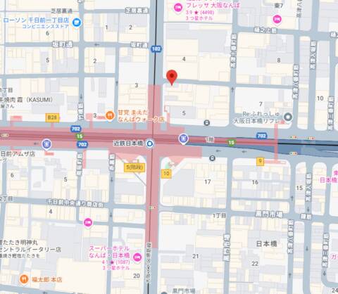 アクセス｜やんちゃな子猫日本橋本店（ホテヘル＆デリヘル/日本橋）