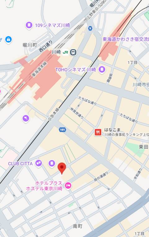 マップ｜アミューズメントカフェ　Y'unamano.32(ユナマノミニ)（コンカフェ/川崎）