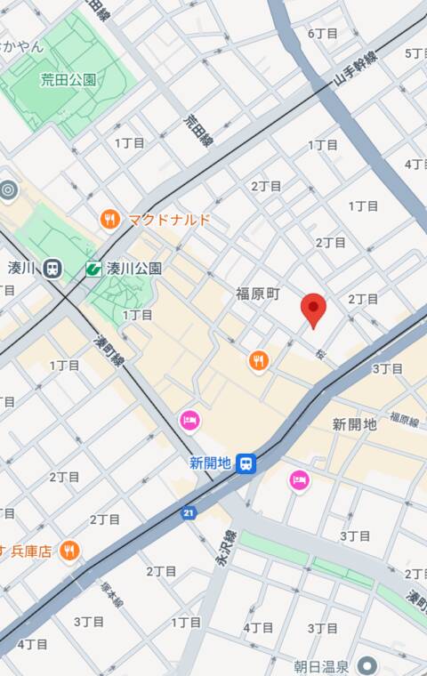 マップ｜VIP(ビップ)福原（ソープランド/福原）