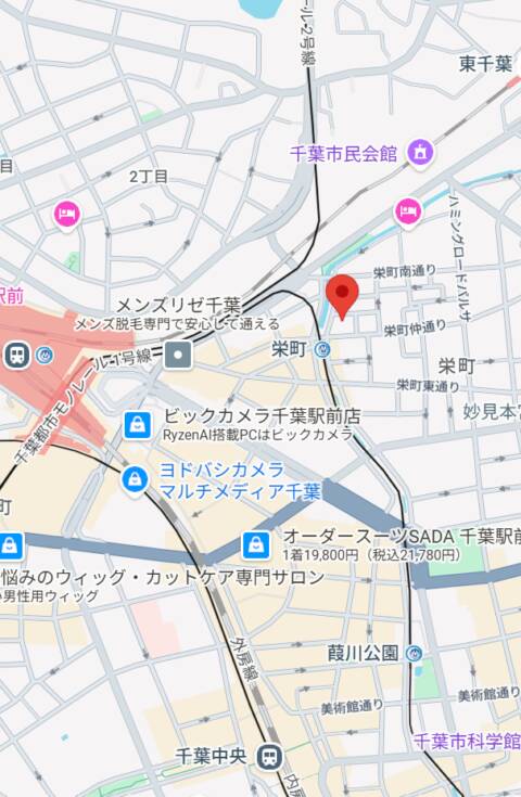 マップ｜Aube（ソープランド/千葉栄町）