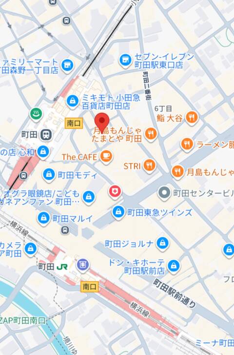 マップ｜美人喫茶（キャバクラ/町田）