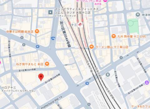 アクセスマップ｜Bellica(ベリカ)（【非風俗】メンズエステ/十三）