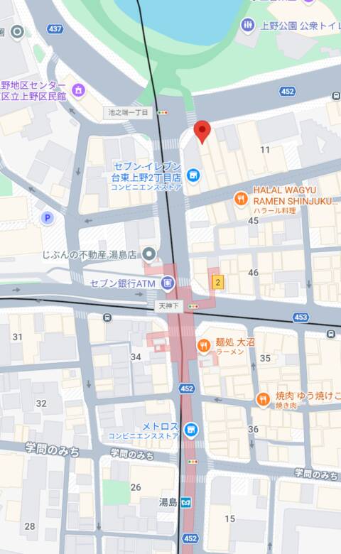 マップ｜アイドルリゾート（コンセプトカフェ/上野）