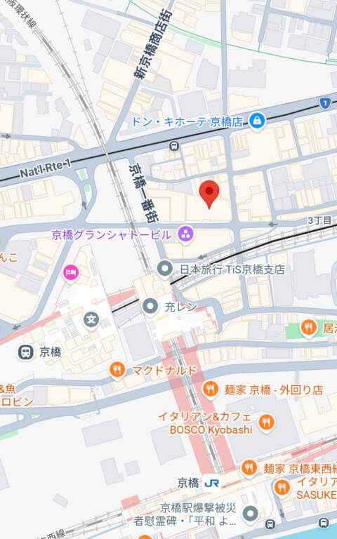 マップ｜トロピカーナ（セクキャバ/京橋）