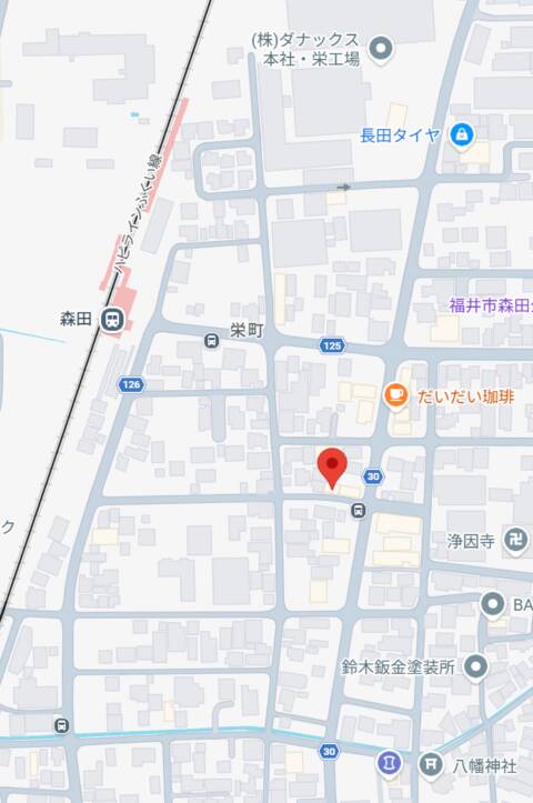 マップ｜水煙館ルピナス（【非風俗】シーシャ&メイド喫茶/福井）