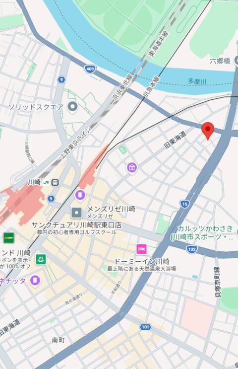 マップ｜CLASS(クラス川崎校)（学園系ソープランド/川崎堀之内）