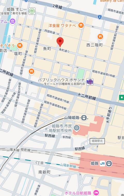 マップ｜I❤HIMEJI（アイラブ姫路）（ソープランド/姫路）