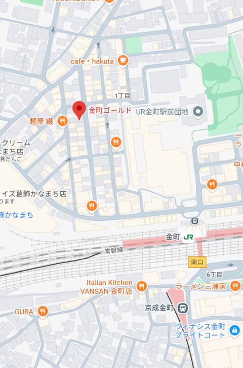 マップ｜金町ゴールド（ファッションヘルス/金町）