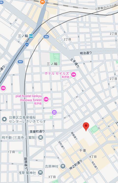 マップ｜嬢王蜂（ソープランド/吉原）