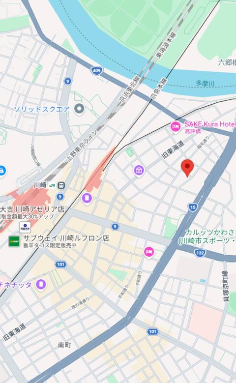 マップ｜雅(ミヤビ)川崎堀之内（ソープランド/川崎堀之内）