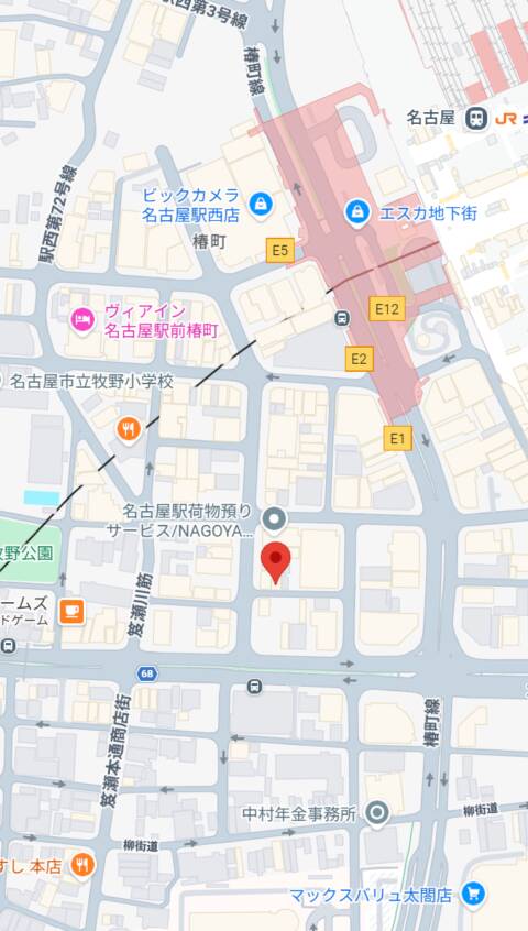 マップ｜アラジンシーシャ（コンカフェ/名古屋）