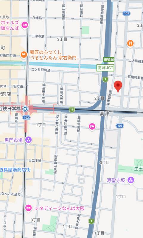 マップ（受付所）｜Tiara Belle（ホテヘル＆デリヘル/日本橋）